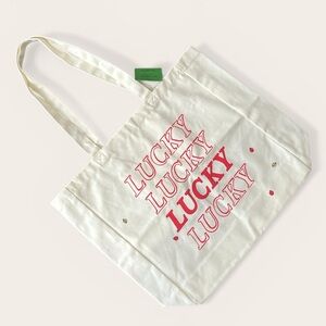 kate spade Lucky Ladybug Canvas Book Tote